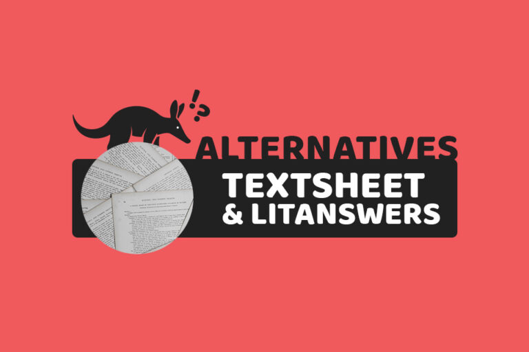Best Textsheet & Litanswers Alternatives